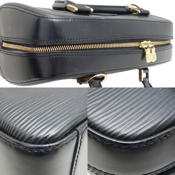 Louis Vuitton Epi Sablon Handbag Noir - Picture 5 of 8